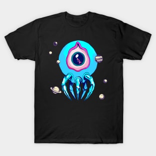 Exploring the Cosmos with an Alien Astronaut T-Shirt